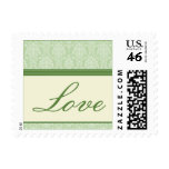 Charming Damask Love Stamps :: hunter green