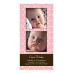 Charming Dots Baby Birth Announcement photo cards