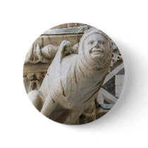 Charming Gargoyle on Medieval Buildings buttons