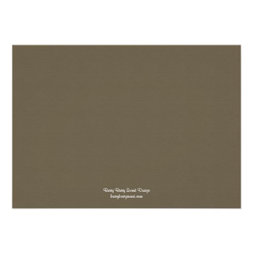 Charming Script Anniversary Invitation - Golden