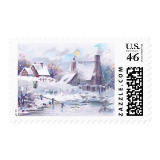 Charming Winter Scene