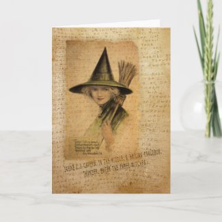 Charming Witch Greeting Cards
