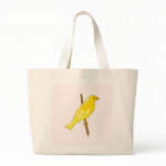 Charnille Canary Canvas Bags