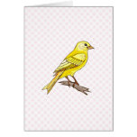 Charry Canary Greeting Card