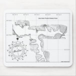 Chart of Lake Arthur Mousepad