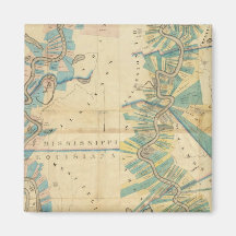 Chart of The Lower Mississippi River Magnets