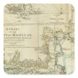 Chart Of The Straits Of Magellan stickers