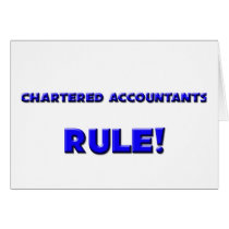 Chartered Accountants Rule! cards by professions Chartered Accountants Rule! cards