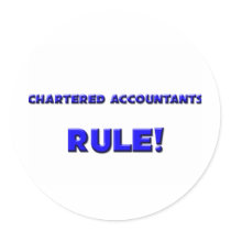 Chartered Accountants Rule! stickers