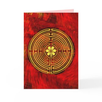 Anytime/Miss You Maze Greeting Card