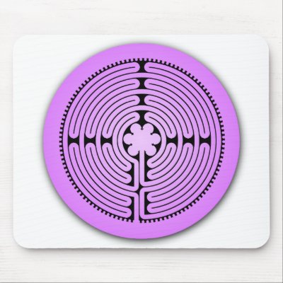 Chartres Labyrinth Mouse mat mouse pads