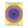 Chartres Labyrinth Pearl Light Paths Postcard