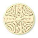 Chartres Labyrinth Pearl Magnet