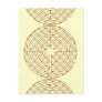Chartres Labyrinth Pearl Postcard