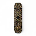Chartres Labyrinth Pearl Skateboard
