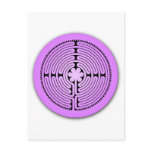 Chartres Labyrinth Post Card