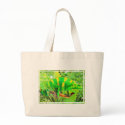 Chartreuse Chameleon Camouflaged bags