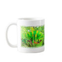 Chartreuse Chameleon Camouflaged mugs