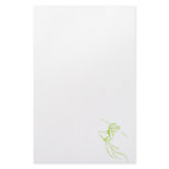 Chartreuse Downhill Customized Stationery