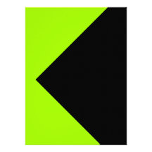 Chartreuse Neon Yellow Green Color Only Tools Invitations