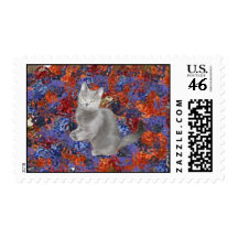 Chartreux Cat Postage