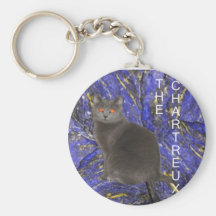 Chartreux Key Chain