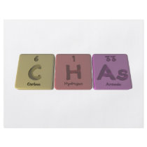 Chas as Carbon Hydrogen Arsenic Personalized Flyer