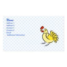 Chase Chicken Business Card