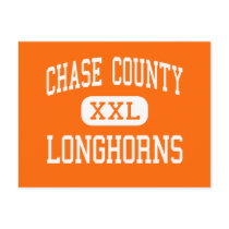 Chase County - Longhorns - High - Imperial postcards