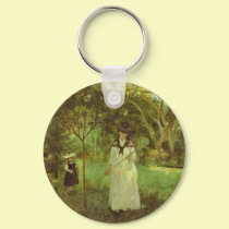 Chasing Butterflies keychains by vintagegiftmall Chasing Butterflies keychains