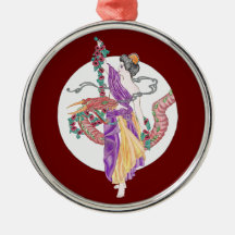 Chasing the Dragon Christmas Ornaments