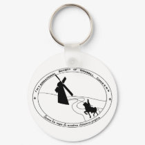 Chasing Windmills Keychain by rosaamarilla Chasing Windmills Keychain