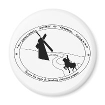 Chasing Windmills Magnet by rosaamarilla Chasing Windmills Magnet