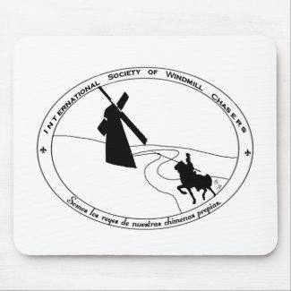 Chasing Windmills Mousepad mousepad