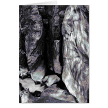 Chasm # 1 greeting card