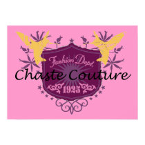 Chaste Couture Shield posters