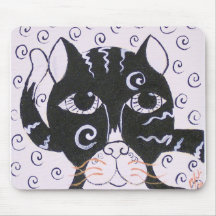 Chat  Noir Mouse Mats