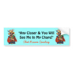 "Chat Room Cowboy" (c) Original Bumper Sticker!