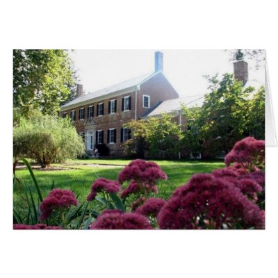 Chatam, Fredericksburg, Virginia Card by cwcrossroads
