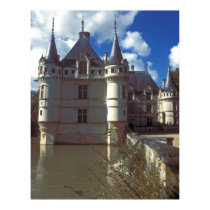 Chateau Azay le Rideau (vertical) posters