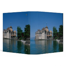 Chateau Chillon, Lake Geneva, Vaud Canton, Vinyl Binder
