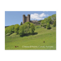 Château d'Anjony, Auvergne Post Card