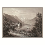 Chateau de Chillon, Lake Geneva, Switzerland posters