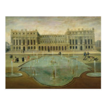 Chateau de Versailles from the Garden Side Postcards