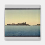 Chateau d'If, from the sea, Marseilles, France vin Fridge Magnets