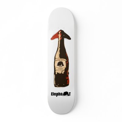 Chateau Elephant Skateboard by elephantcircuit