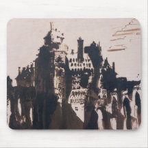 Chateau fortified by two Bridges Mousepads