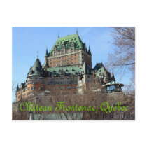 Château Frontenac, Québec, Canada Postcard