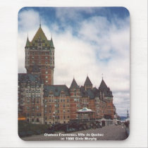 "Chateau Frontenac, Ville de Quebec" mousepads by GinieMurf "Chateau Frontenac, Ville de Quebec" mousepads