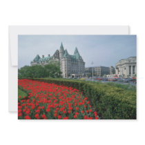 Chateau Laurier Hotel, Ottawa flowers Custom Announcements